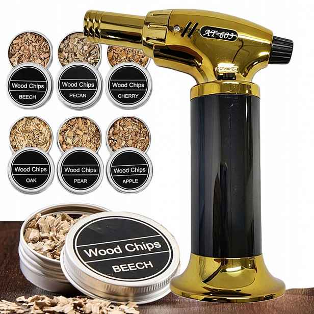 Sada na uzení Whisky Smoker Gadget Dárek pro muže na Valentýna