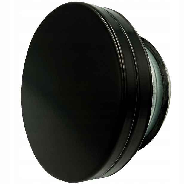 Ventilační anemostat Černý 150 mm, skandinávský typ