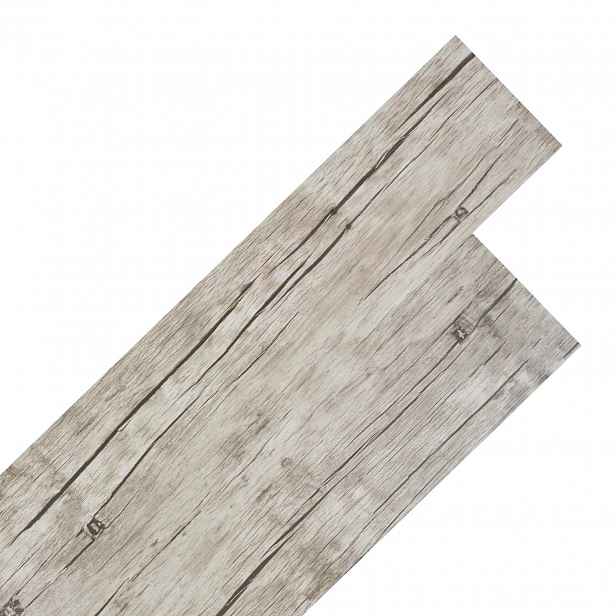 vidaXL Samolepicí PVC podlahová prkna Washed Oak 30,5 x 61 cm 28 ks