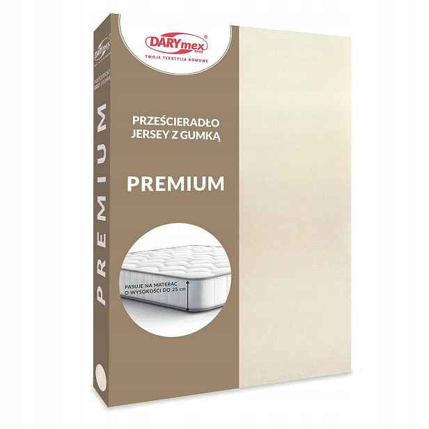 Prostěradlo jersey s gumičkou 047/210/220x200 Premium