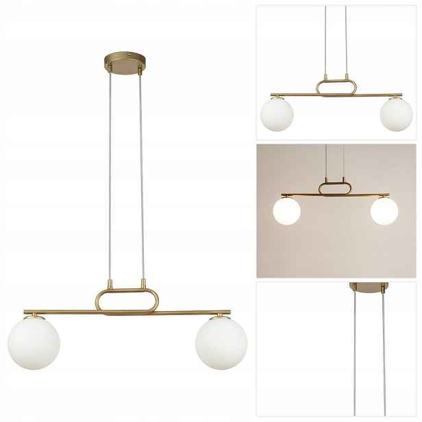 Závěsné zlaté Tes moderní osvětlení chodby atmosféra Sigma Lighting