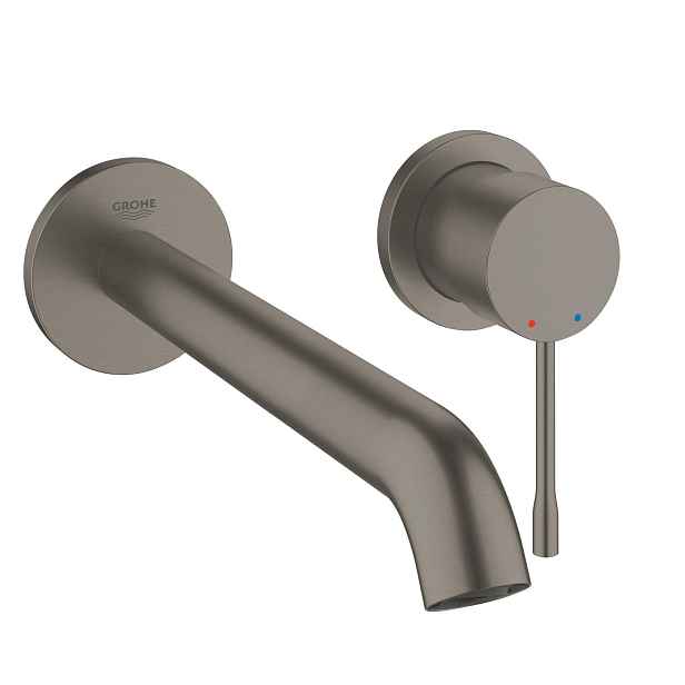 Baterie umyvadlová podomítková Grohe Essence 2 otvory, velikost L kartáčovaný Hard Graphite 29193AL1