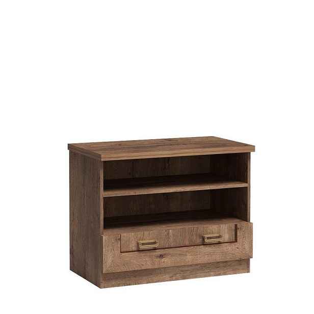 MASSENO TV STOLEK UDINE, 88/69/50 cm, hnědý