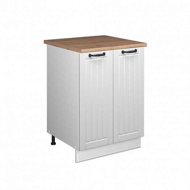 Vicco SKŘÍŇKA POD DŘEZ Fame-Line, Bílý venkovský dům/Bílá, 60 cm