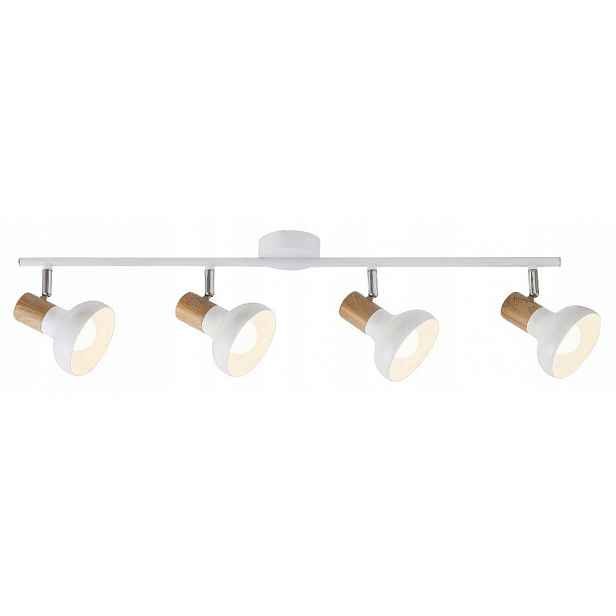 Bílá spotová reflektorová lampa Holly skandinávská pro osvětlení Rabalux