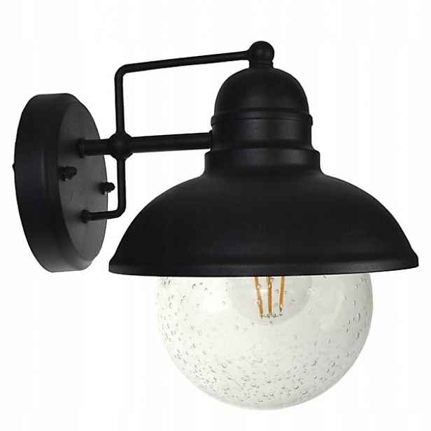 Fasádní svítidlo Kin Balíček skleněná koule E27 Led Loft