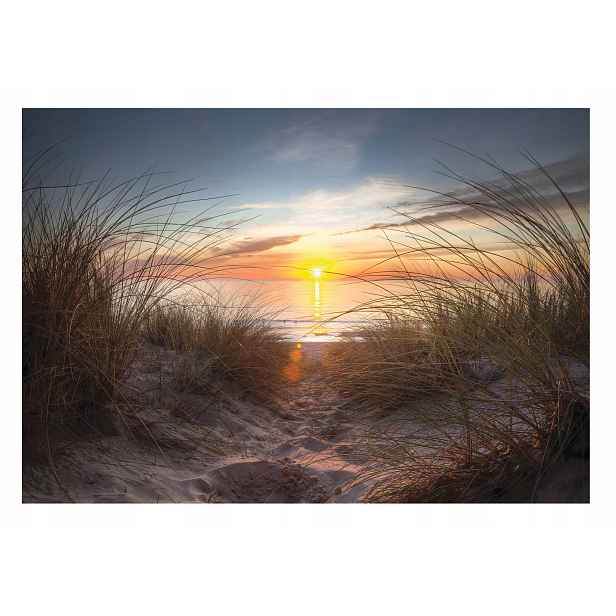 Fototapeta Moře Pláž Oceán Západ Slunce 416x254