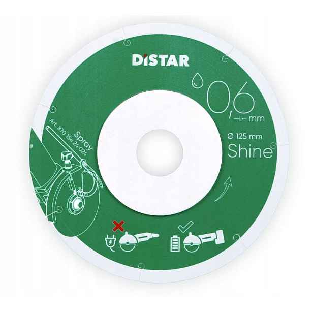 Diamantový Kotouč Shine 125*0.6*6*22.23