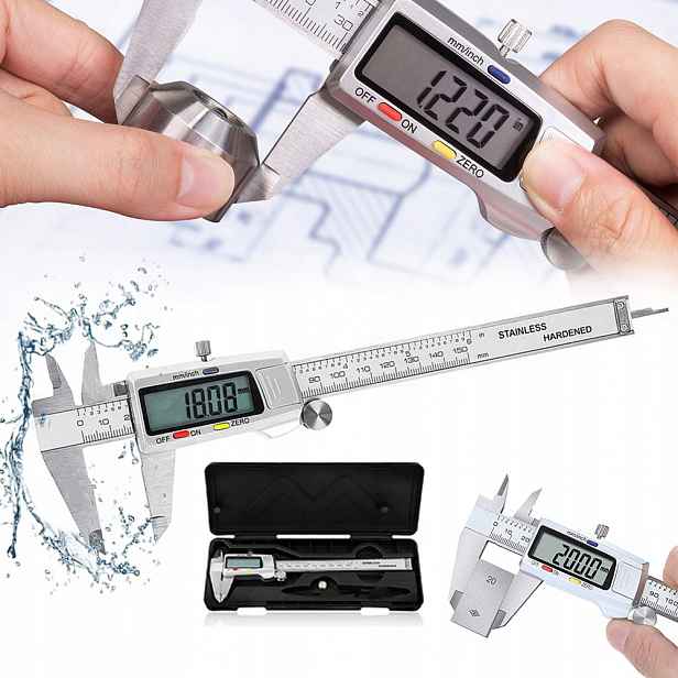 Elektronické Posuvné Měřítko, Kovové Pouzdro L150