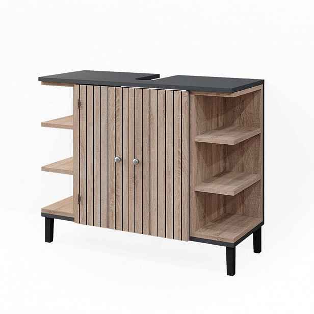 Vicco ZÁKLADNÍ SKŘÍŇKA POD UMYVADLO Aquis Sonoma 79.6 x 64 cm se 2 dvířky