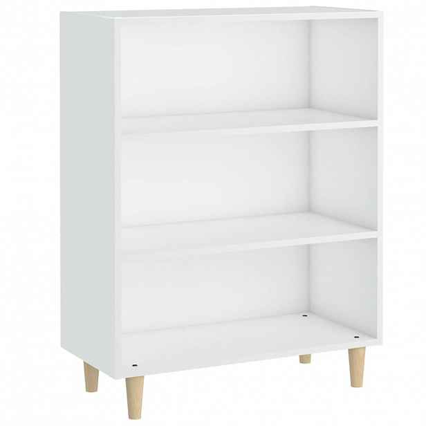 vidaXL Příborník bílý 69,5 x 32,5 x 90 cm kompozitní dřevo