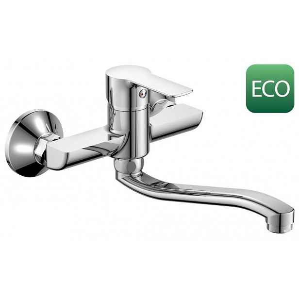 Bruckner - BARON ECO 6 l/min, nástěnná baterie, chrom 612.015.12
