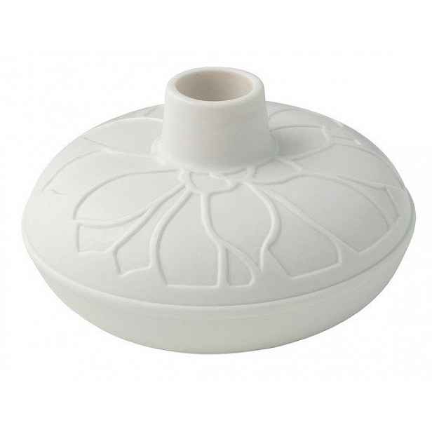 Villeroy & Boch it’s my home porcelánový svícen sukulent, bílý