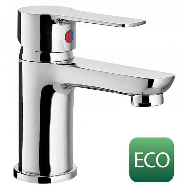 Bruckner - BARON ECO 6 l/min, stojánková umyvadlová baterie, chrom 612.002.12