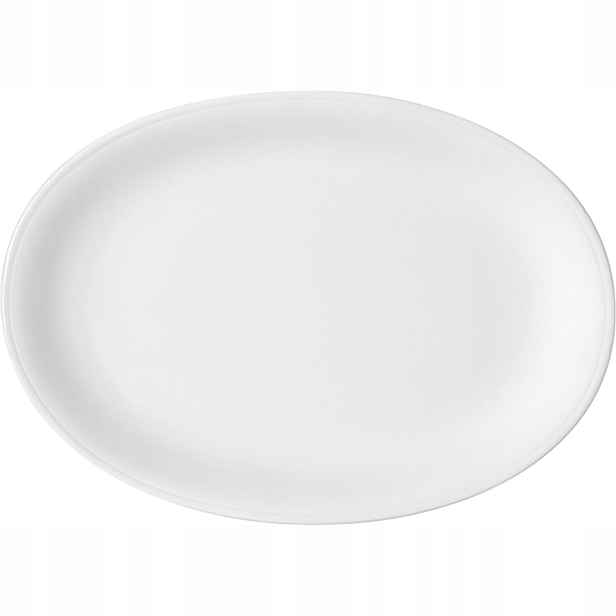 Mělký talíř Bauscher Smart délka 29,1 cm, bílý 6 ks