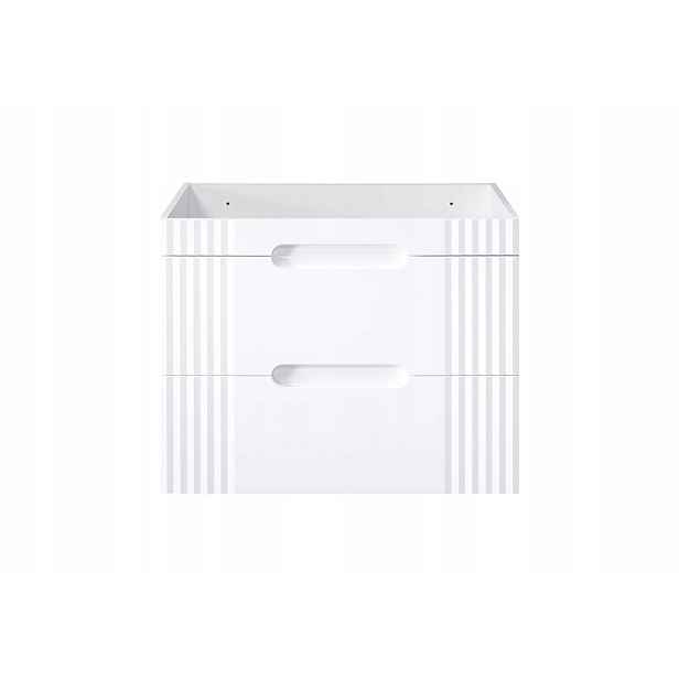 Szafka pod umywalkę 80cm 2 szuflady Fiji White