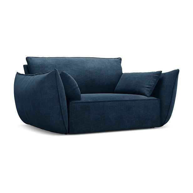 Tmavě modré křeslo Vanda – Mazzini Sofas