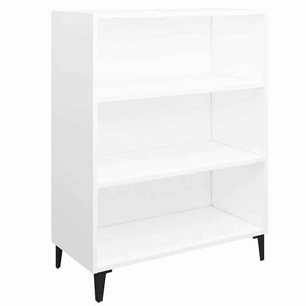 vidaXL Příborník bílý 69,5 x 32,5 x 90 cm kompozitní dřevo