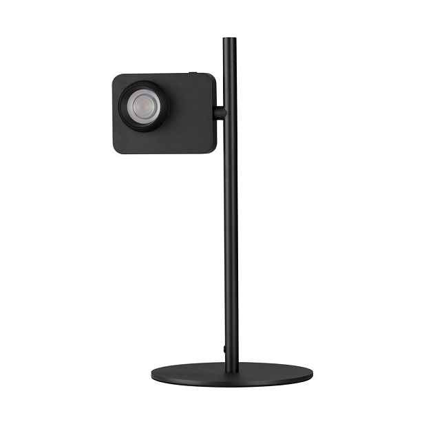 Černá hliníková LED stolní lampa s ohybatelnou konstrukcí/stmívatelná (výška 46 cm) Kedros – Nova Luce