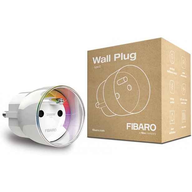 Fibaro Dálkově Ovládaná Zástrčka Z-wave Plus Led Usb 11A 220V