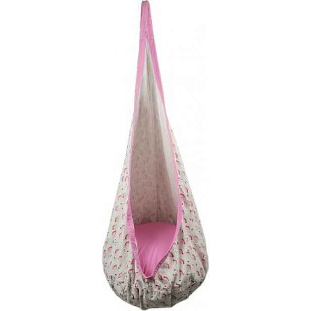 Závěsné houpací křeslo Flamingo