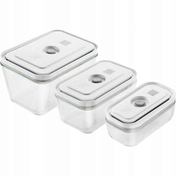 Zwilling Fresh Save sada 3 skleněné nádoby nádobek S M L
