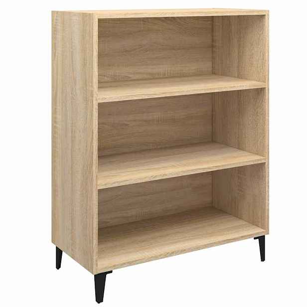 vidaXL Příborník dub sonoma 69,5 x 32,5 x 90 cm kompozitní dřevo