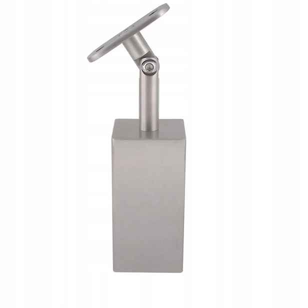 Koncovka sloupku, horní adaptér 80 x 80 x 2,0 mm. Broušená plocha