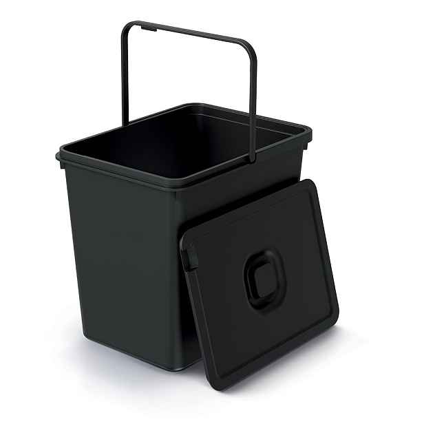 Prosperplast Odpadkový koš SYSTEMA 23 L černý