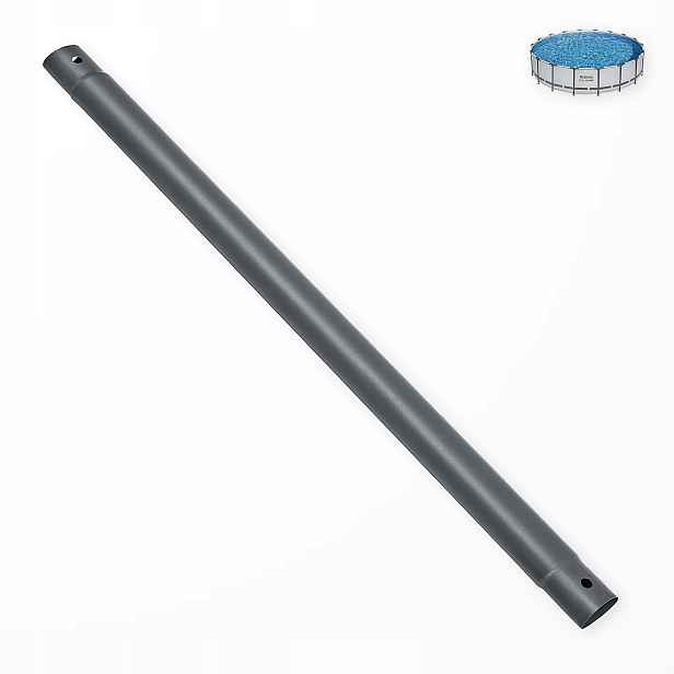 Šedá horizontální trubka do bazénu Bestway 561DU Steel Pro Max 549x122 cm, nová
