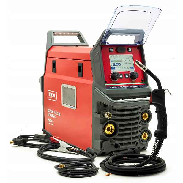 Svařovač Migomat Ideal Expert Mig 210 Synergic Pro4 LCD 200A Mma Tig Mig