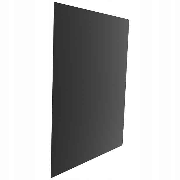 Ocelová základna pod kamna Vzor 6 80 x 100 cm černá