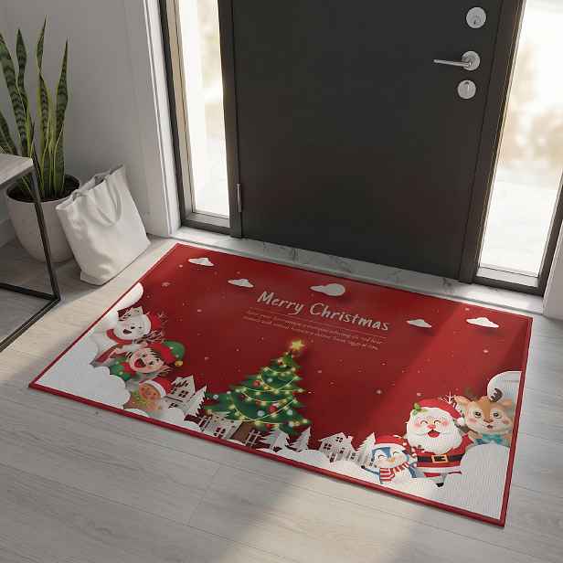 Vánoční rohožka - předložka CHRISTMAS TIME motiv VI. 60x90 cm Mybesthome