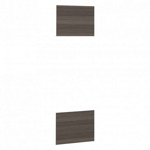 Vicco KUCHYŇSKÁ DVÍŘKA R-Line Ušlechtilá šedá 59.6 x 88.4 cm nábytková čela pro skříň k vestavné mikrovlnné troubě