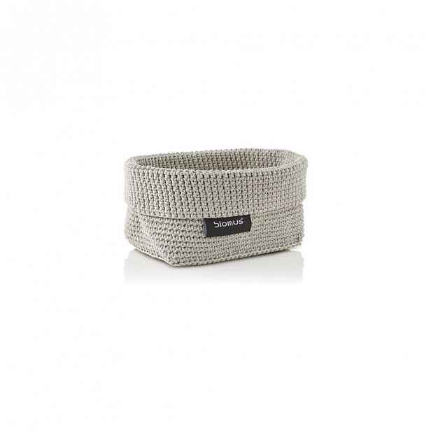 Béžový úložný košík Blomus Rope, 10 x 15,5 cm