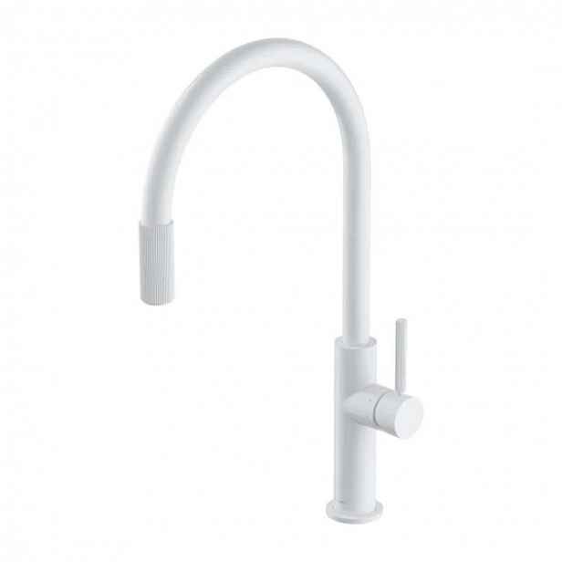 OMNIRES Switch - Dřezová baterie s filtračním zařízením, matná bílá SW9057-FD1WM