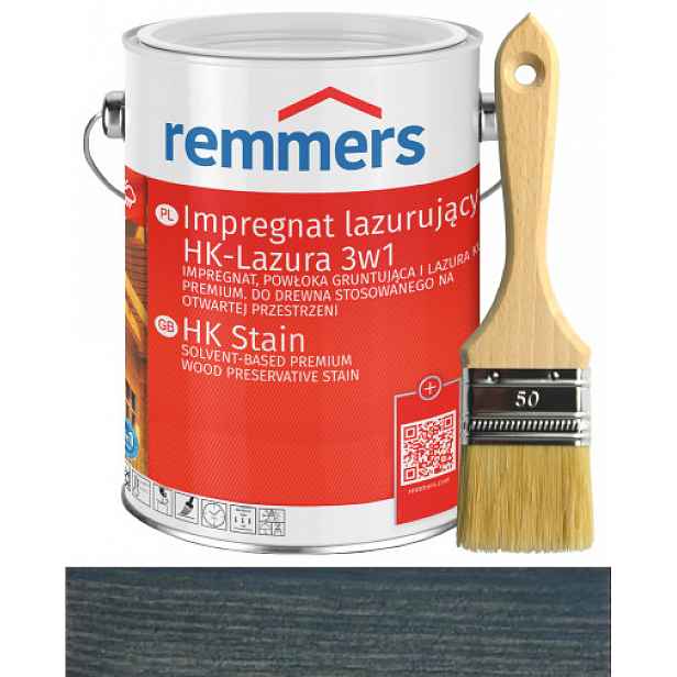 Remmers HK-Lasur Lazura na dřevo 2,5L Granitová
