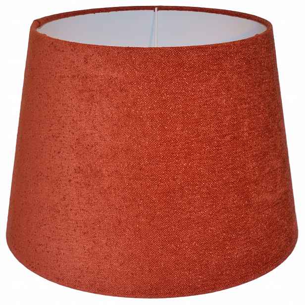 Stínidlo pro lampu Terakota E27 červená 34x44 H29 Boucle Venosa