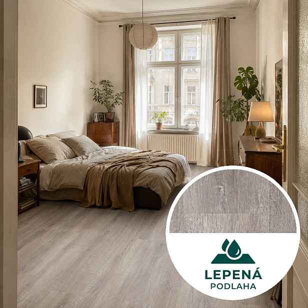 Vinylová podlaha lepená Canadian Design Regina DRY BACK, 914,4 x 152,4 mm, Egibi