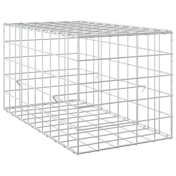 vidaXL Gabion s drátem 3,5 mm a síťkou 10x10 cm 50x100x50 cm