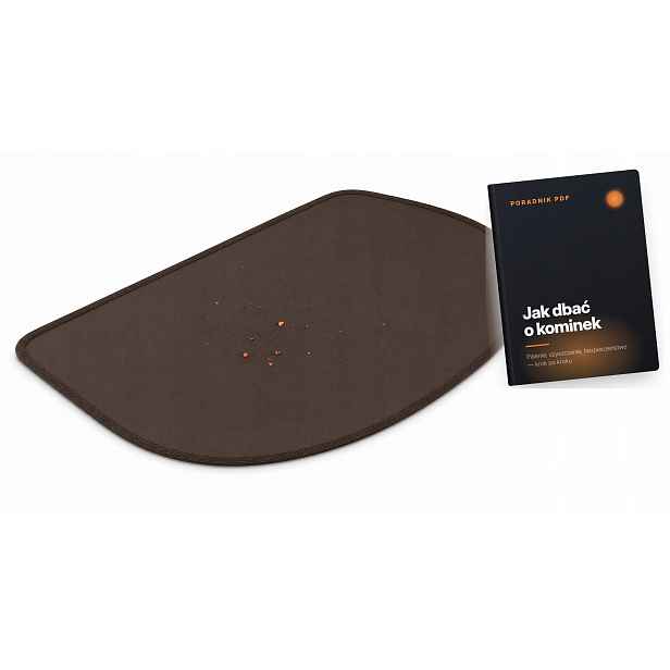 Ohnivzdorná Půlkruhová Podložka Pod Krb 60X40 CM Do 1000°C Ebook