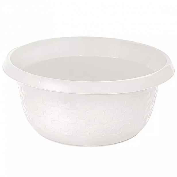 Miska kulatá Cotton 5l bílá antik