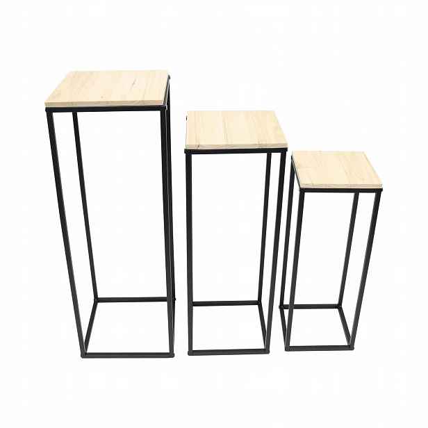 Set odkládacích stolků Modern, 3ks