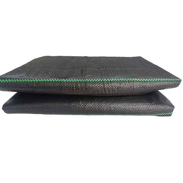 TEMU Role černé PP zahradní textilie proti plevelu, 0,5 m/19,69 palce × 10 m/393,7 palce, 2,2 oz, pro použití v různých scénářích, jsou zahrady,