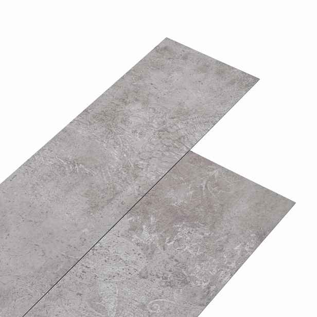 vidaXL Samolepicí PVC podlahová prkna Zemní šedá 30,5 x 61 cm 28 ks