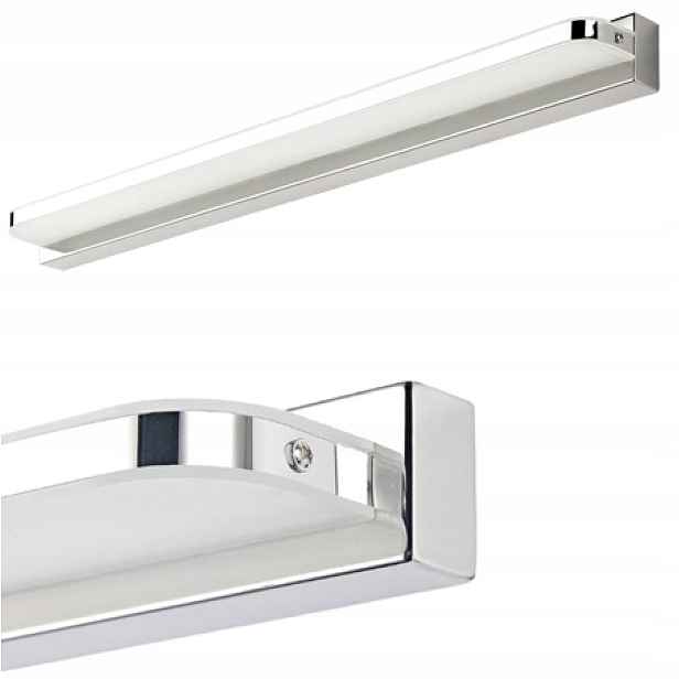 Koupelnové Nástěnné Svítidlo 12W Led Nad Zrcadlo Chrom 52 cm
