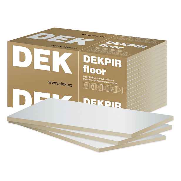 Tepelná izolace DEKPIR Floor U 30 mm (11,52 m2/bal.)
