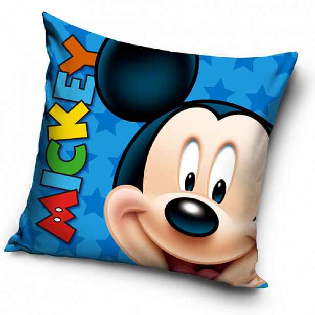 Carbotex Povlak na polštářek Mickey Smile, 40 x 40 cm