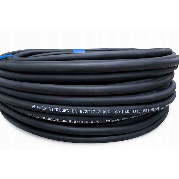 Hadice Na Dusík Argonu CO2 6.3x13.3 20 Bar Rolka 10M