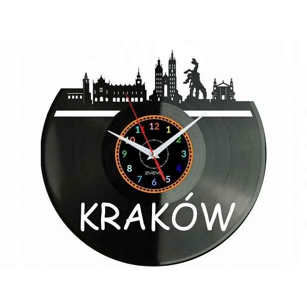 Krakov Město Polsko Nápad na Dárek Nástěnná Dekorace z vinylové desky